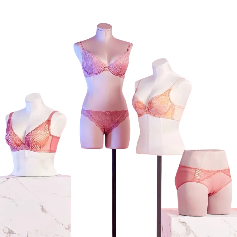 Soft memory sponge underwear display props female mannequin window dummy bust bra swimsuit model polyurethane foam