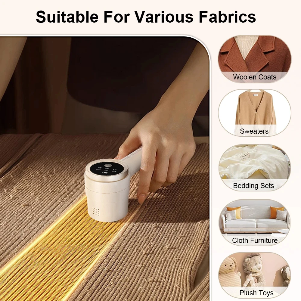 Portable New  Lint Remover Rechargeable  Cloth Fabric Shaver Fluff Pellet Remove Machine for Clothes Sweater