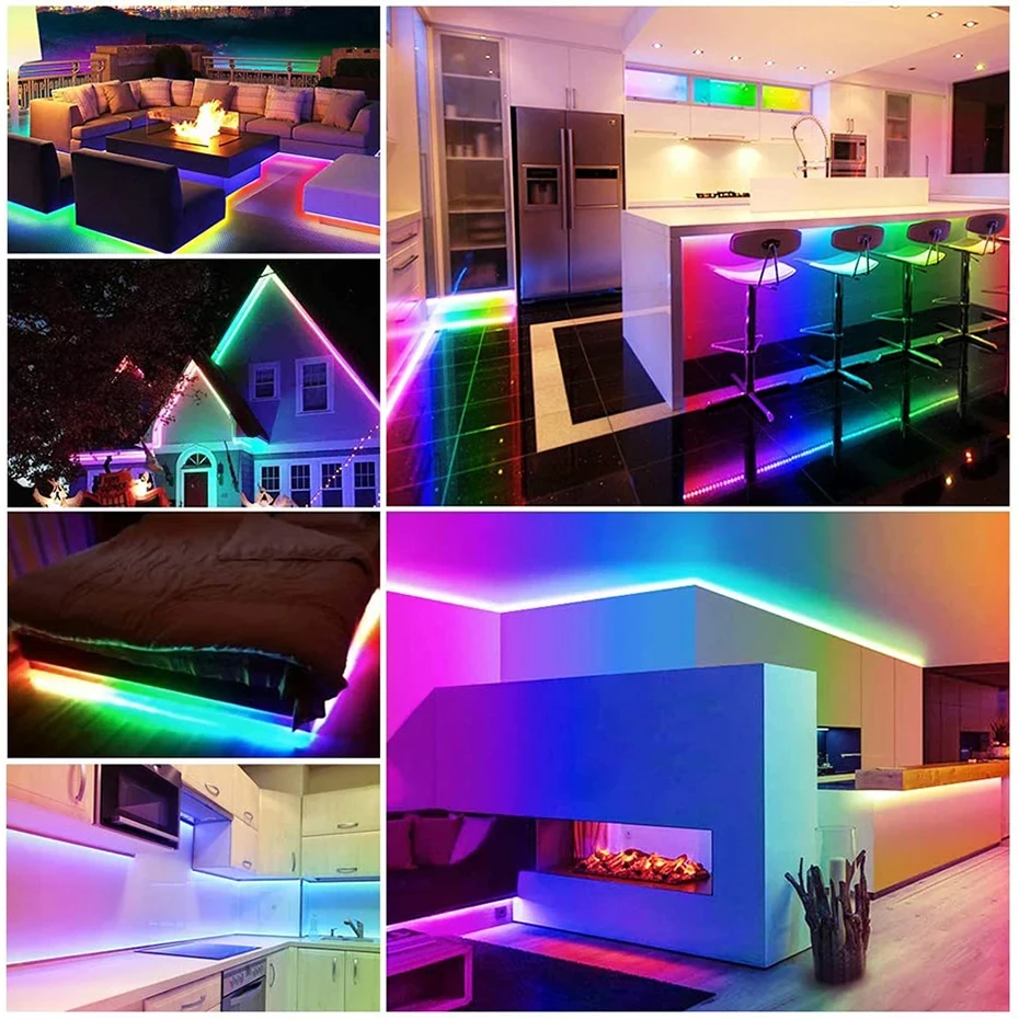 Высокое качество 12 В RGBIC RGB светодиодный неоновый Канатный свет IP65 наружная водонепроницаемая гибкая неоновая полоса ПВХ корпус красный синий CCT для внутреннего использования 5 м