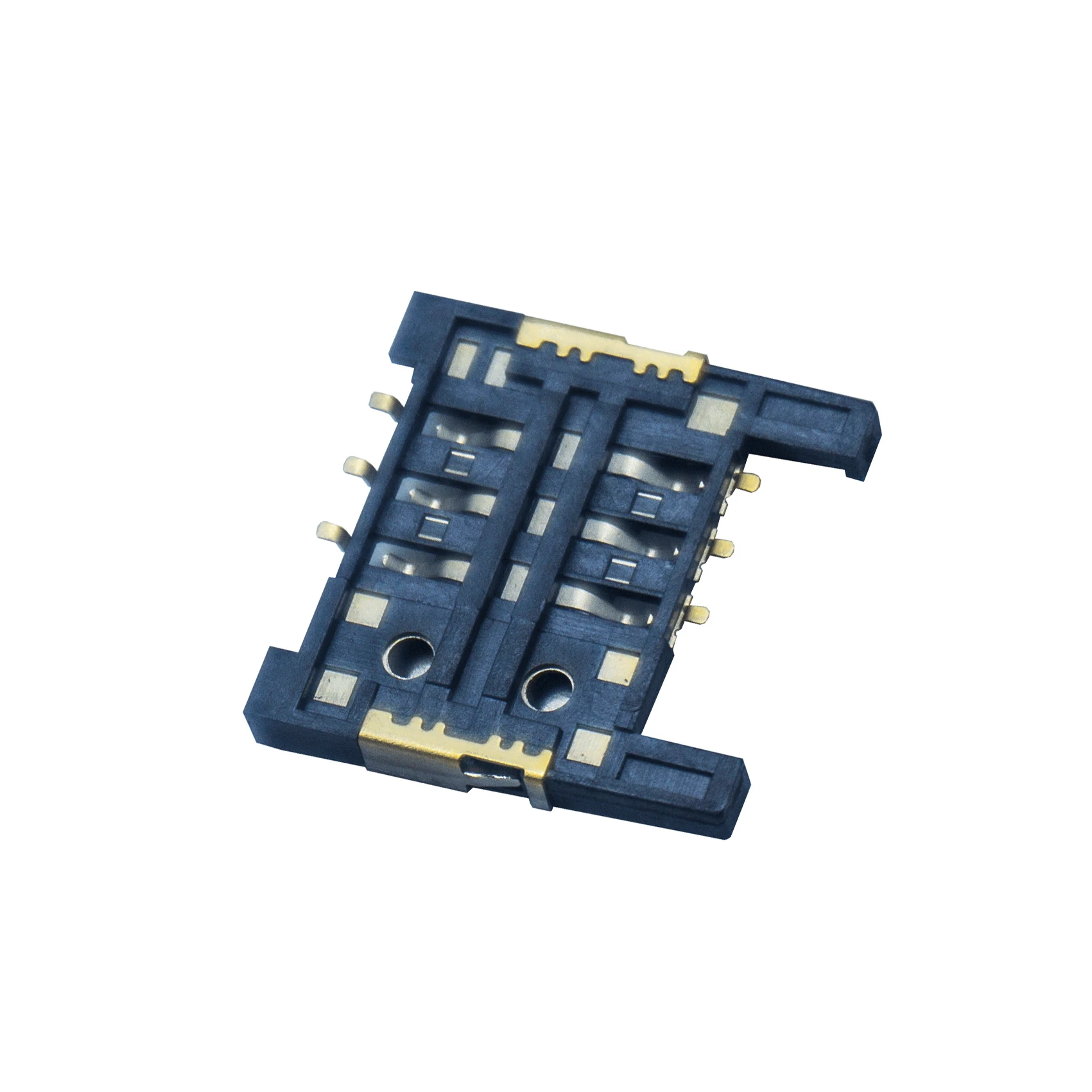 Hot sale 6pin 1.8h/2.2h Smt push pull type SIM connector card Slot Holder
