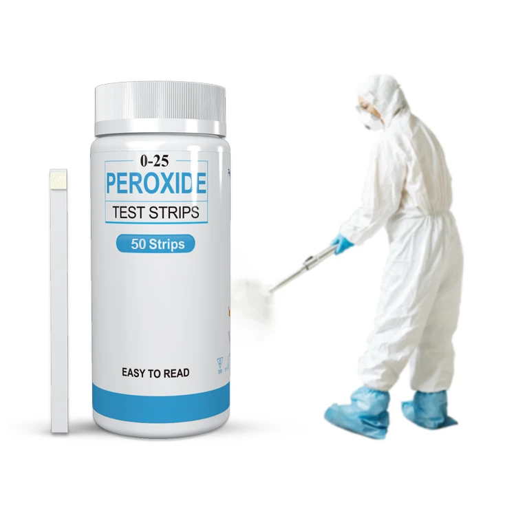 Pool Water quality hydrogen peroxide test paper H2O2 strips