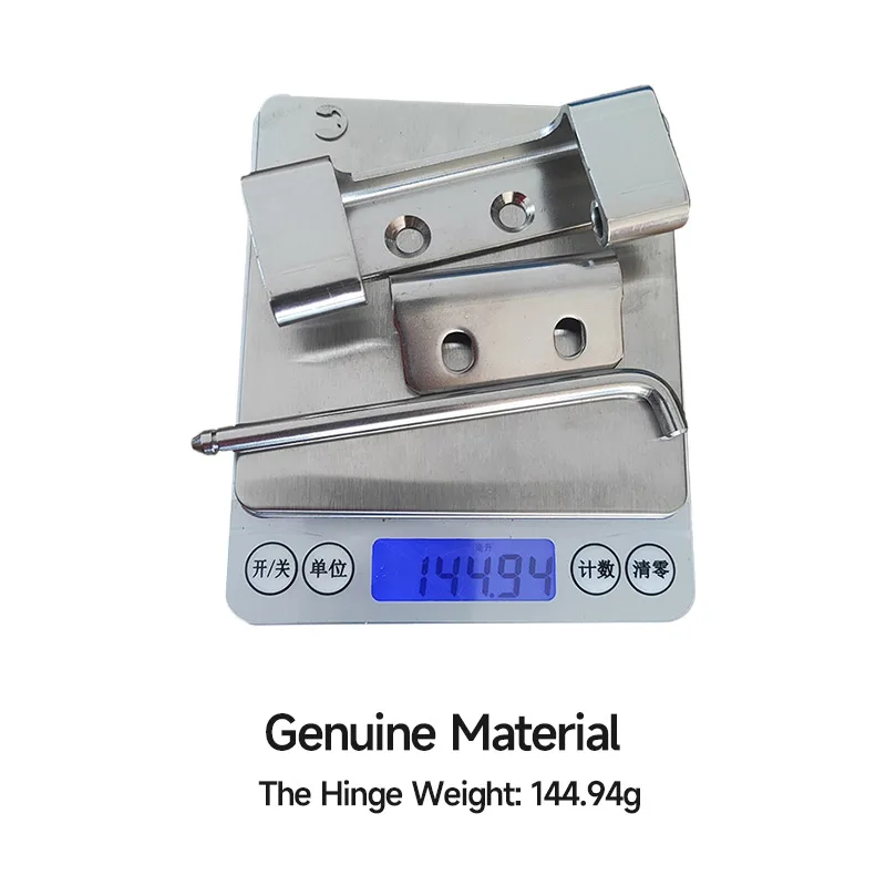 Thcoo Stainless Steel 304 Industrial Electronic Hinge Concealed Removeable Pin hinge For Welding