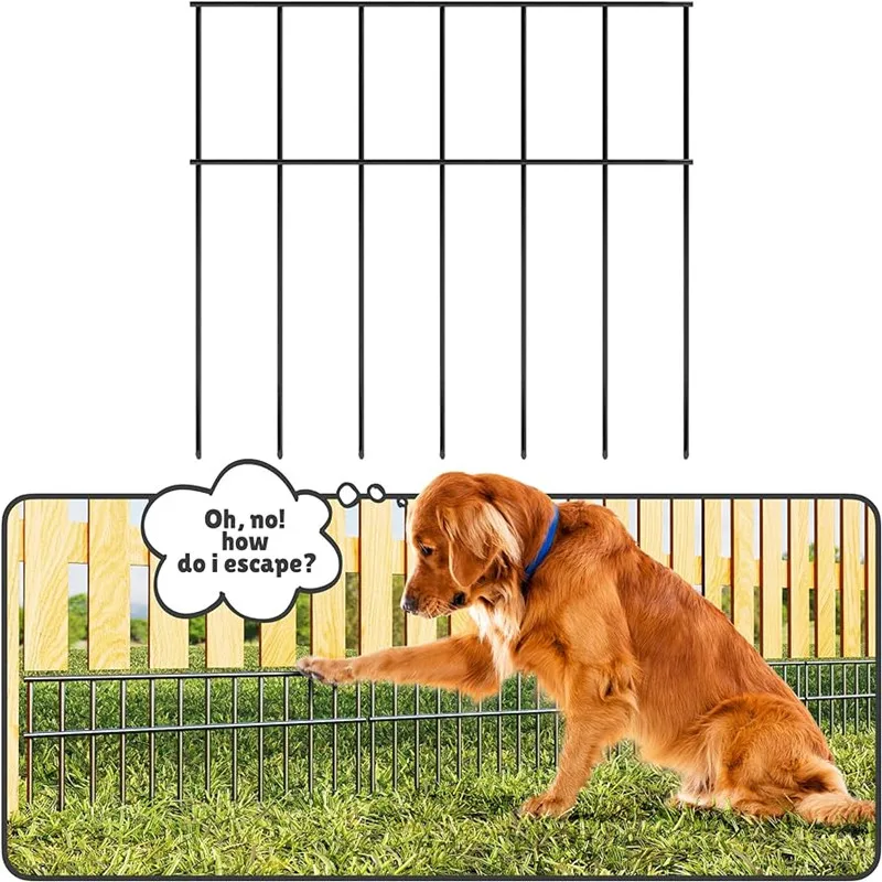 Spike Spacing Underground Decorative Garden Pet Dog Digging Fence Barrier Dog Digging Fence