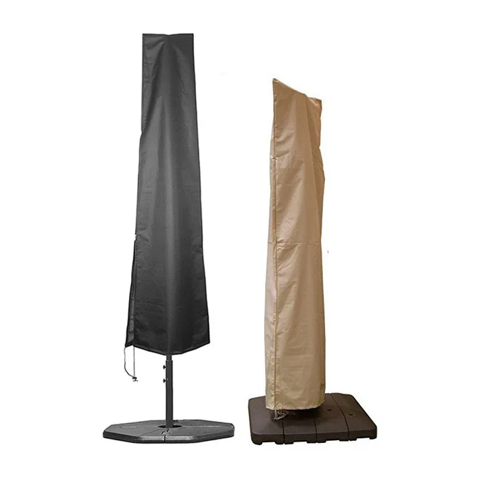 Outdoor Waterproof Patio Umbrella Casual Balcony Parasol Sun Shade Banana Umbrella Cover