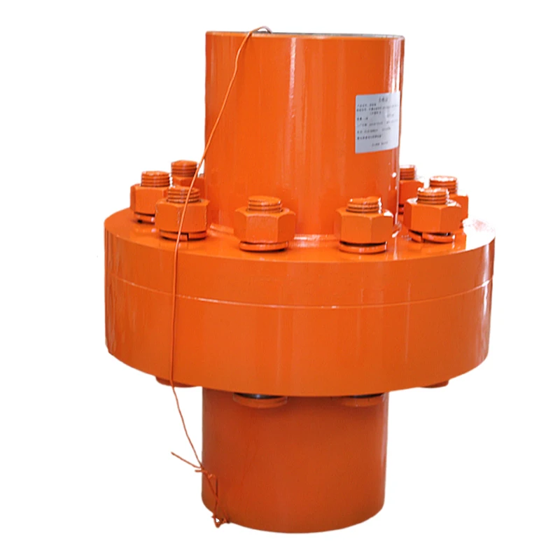 Manufacture Aluminum alloy  HL Pin bush coupling elastic pin shaft flange coupling for middle or high power machine