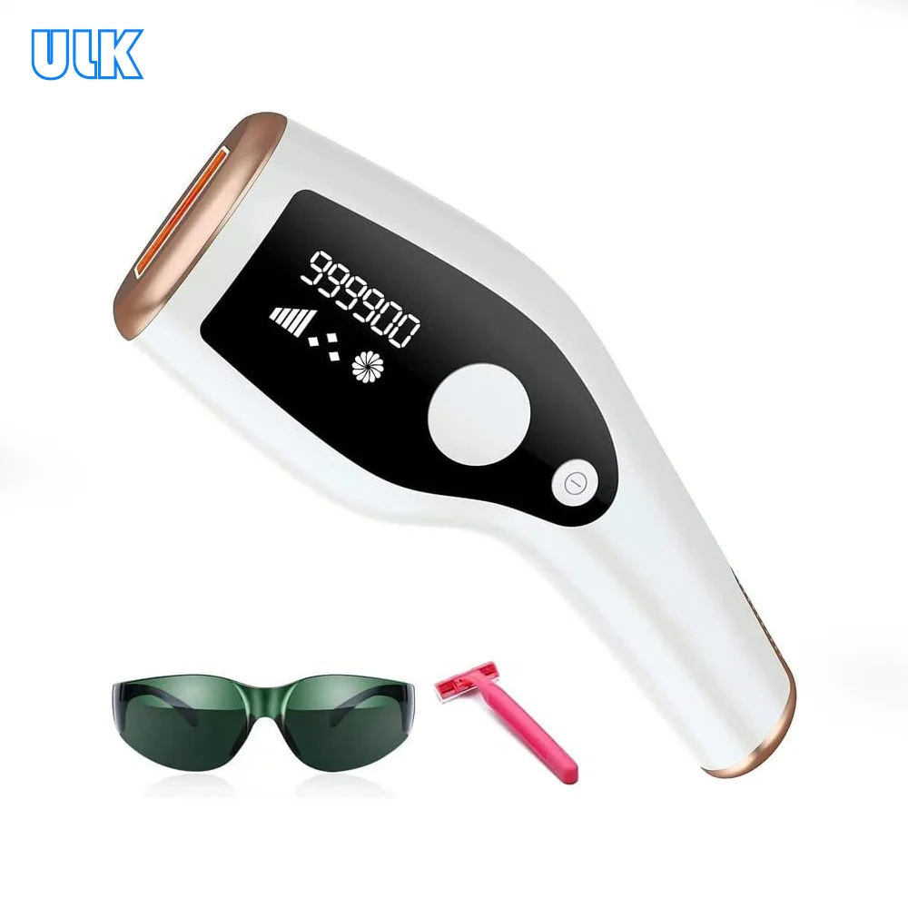 Home Use Devices 999900 Flashes Laser Painless Epilator Portable IPL Pulses Epilator For Women Permanent Hair Removal