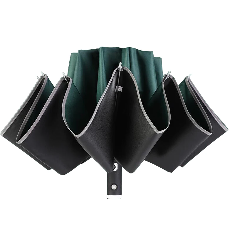 
Led Flashlight 10-bone Automatic Umbrella Folding Umbrella Reverse Umbrella 