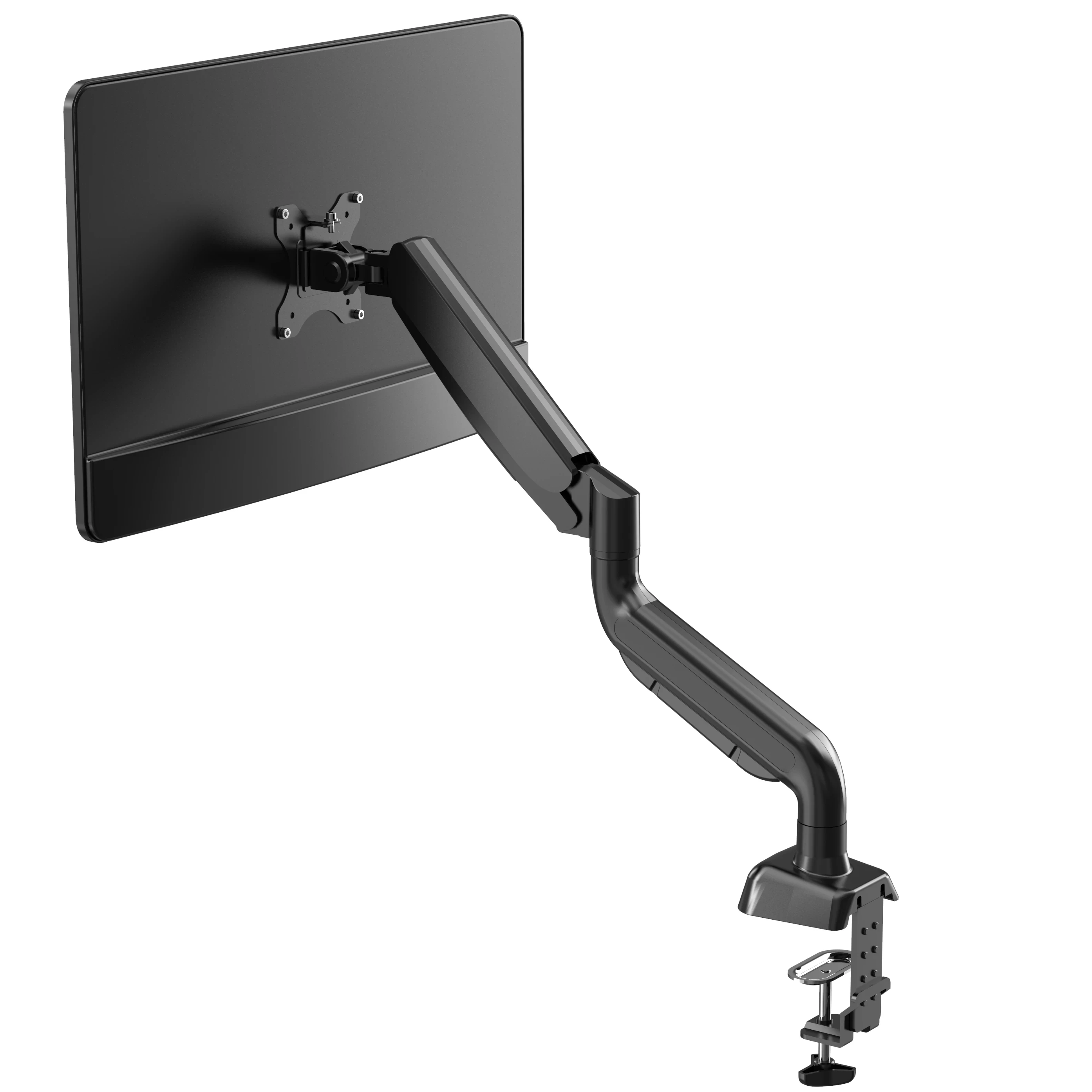 The Latest Adjustable Monitor Desk Mount For VESA Patterns And Cable Management