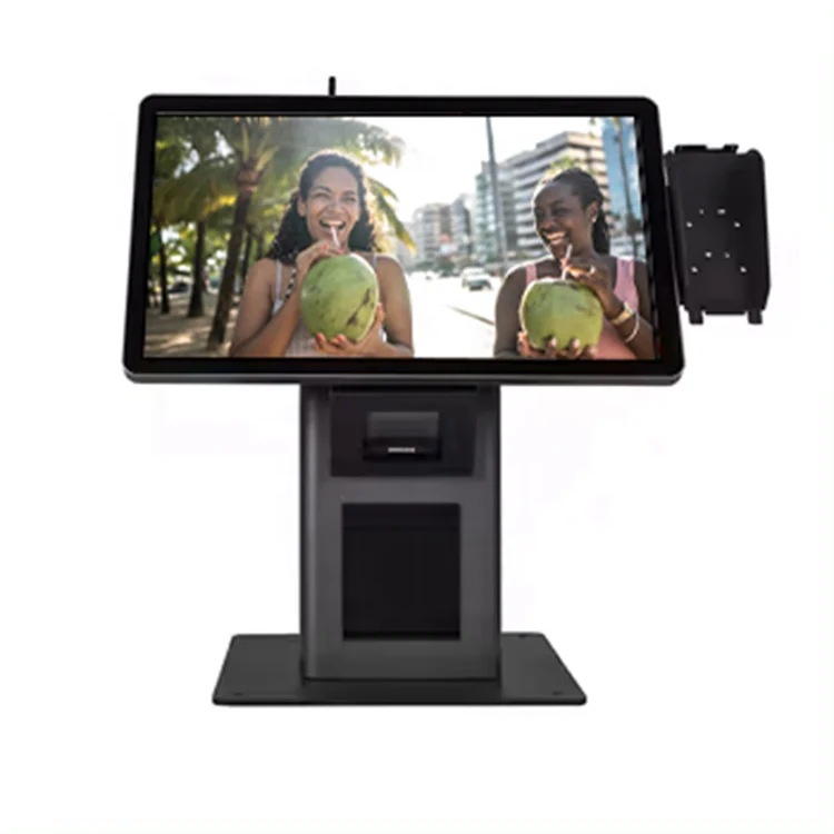 Android /Wins Self Ordering  machine 21.5 24 15.6 Inch Restaurant Automatic Touch Screen Unattended Self Service Payment Kiosk