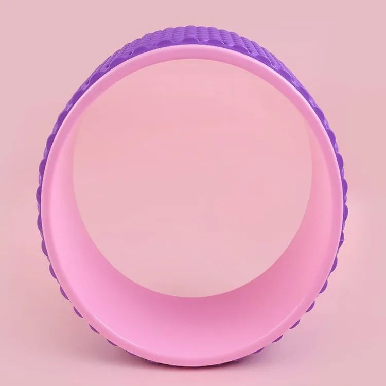 Custom Indoor Pilates  eco friendly ABS+TPE massage Yoga Wheel