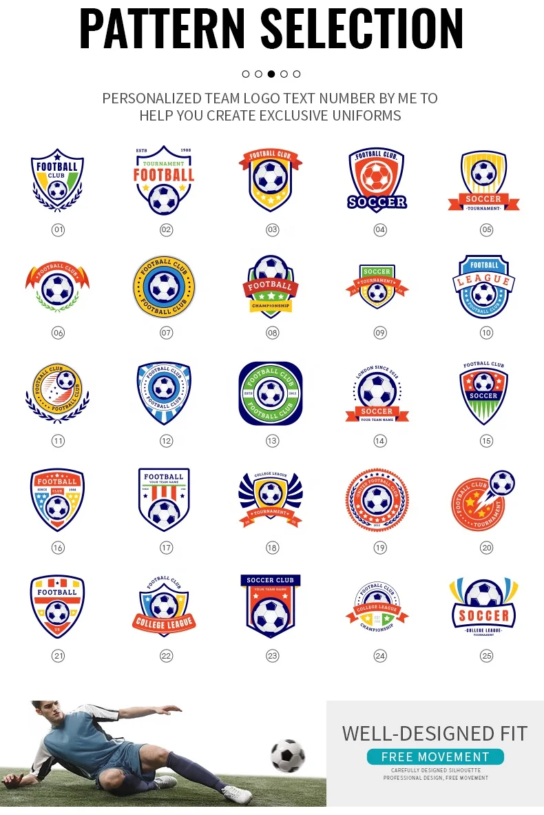 Custom Design Soccer Jersey Uniform Maker Cheap Sports T Shirt White Sublimation Football Kit With Accessories Football Shirt