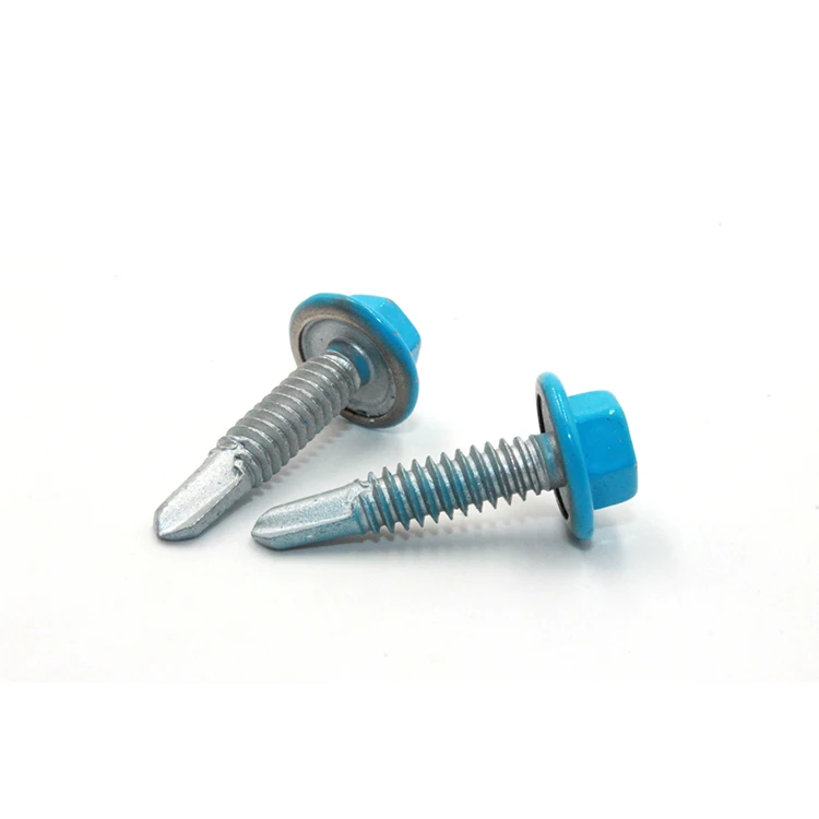 Best Quality Hex Flange head Self Drilling screw roofing screws hex Self Drilling Tek Screws
