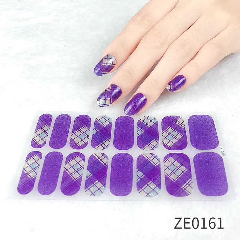 Wholesale price custom dashing diva luxury nail stickers mix lot art stickers