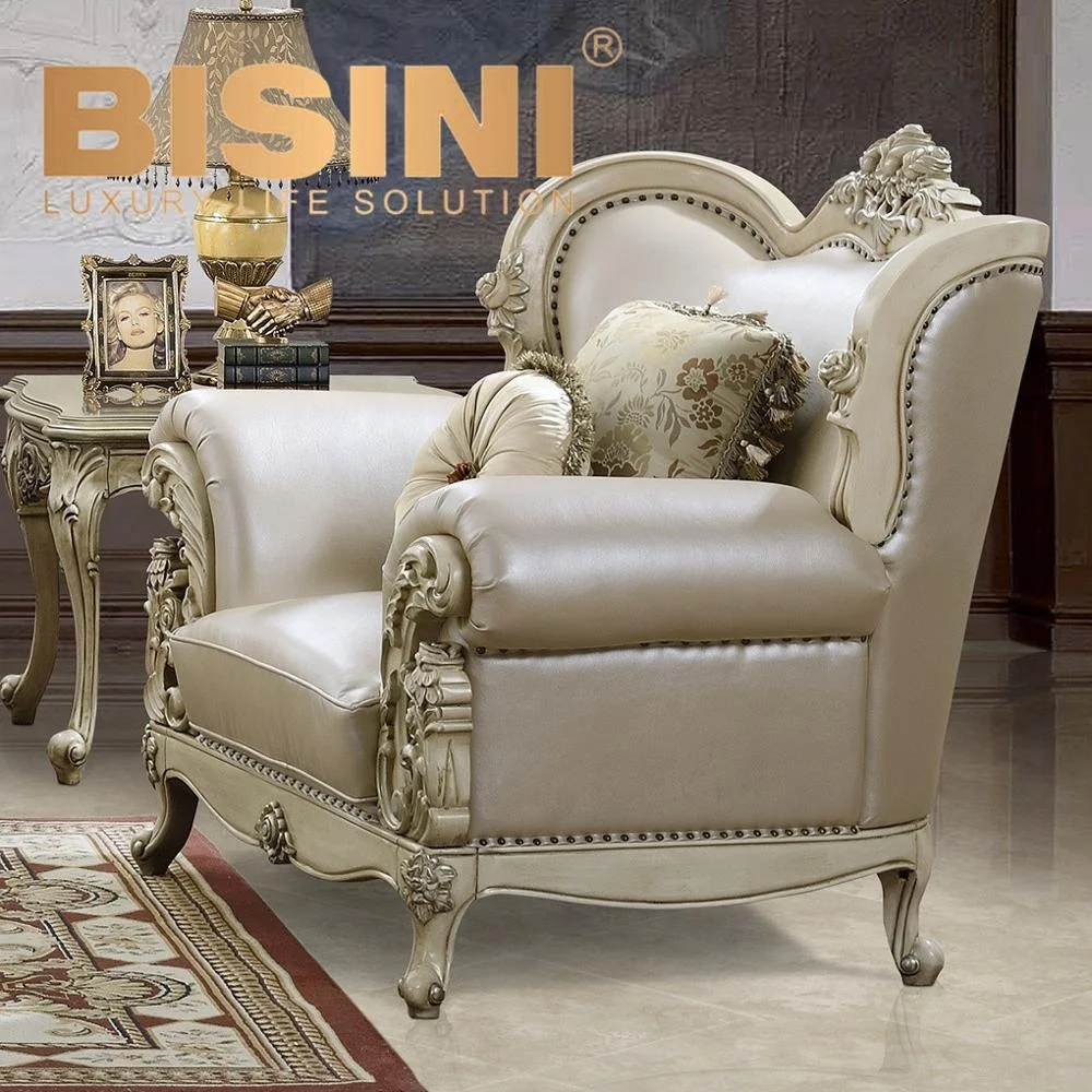 Luxury Italian Off White Wooden Carved Living Room Furniture Couch Sofa Set With Coffee Table End Table