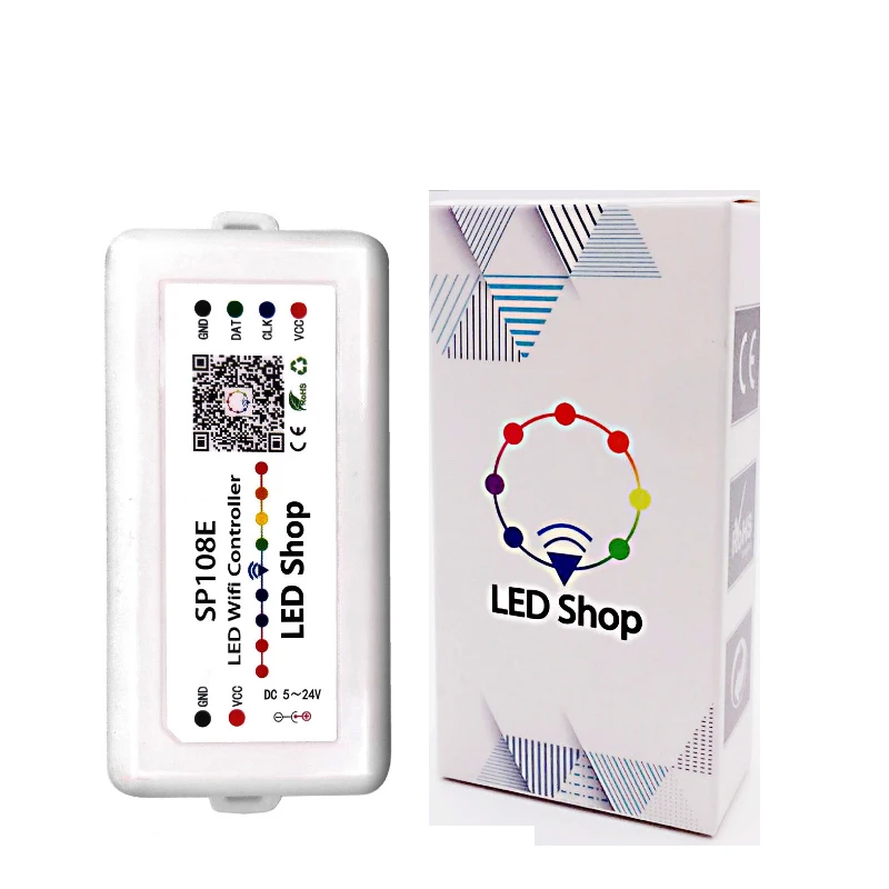 SP105E SP107E SP108E SP110E SP501E SP601E led light with remote control magic home wifi led controller