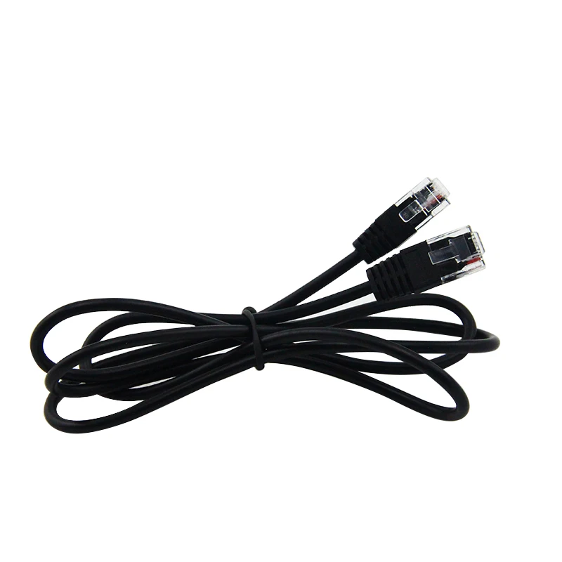 1.0 meter black 8P8C RJ45 male to 6P6C RJ12 male RJ45 to RJ12 console cable