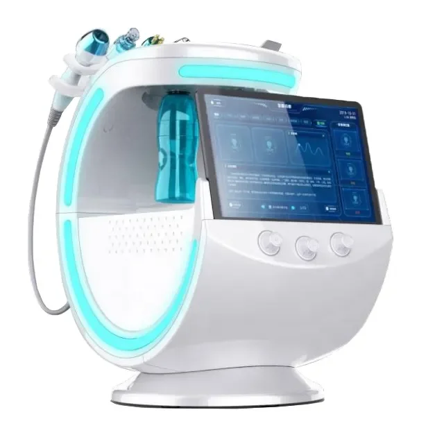 Hydro Water Facials Hydro Auqa Facial Machine 6 In1 Hydro dermabrasion oxygen jet facial machine with skin analyzer