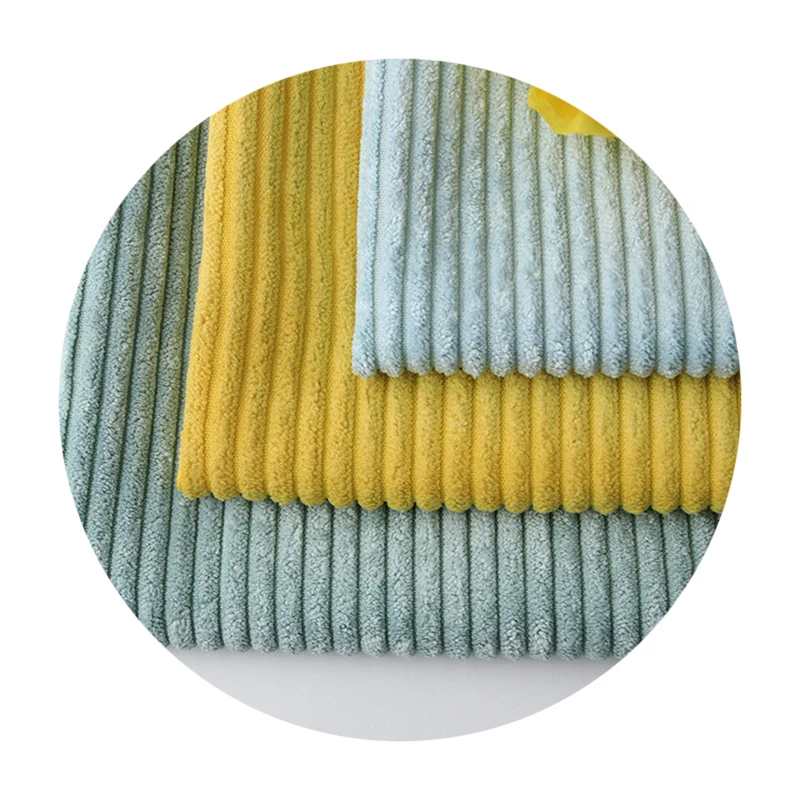 Hot Selling 8 Wales 100% Cotton 320gsm Corduroy Fabric In stock For Coat Shirt Dress Pants Trousers Jacket Garment