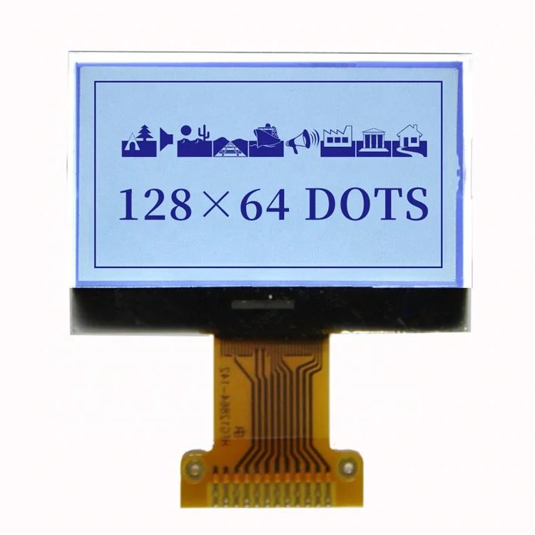 128X64 transparent lcd display screen graphic lcd sunlight readable LCD Display Module