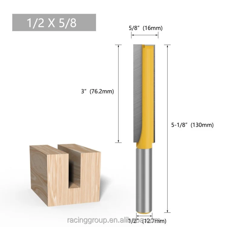 Long Blade Cleaning Bottom Bit Carbide Cutters Router Bit Woodworking Milling Cutter For Wood Bit Face Mill End Milll