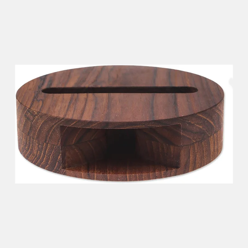 High Quality Wooden Multimedia Smart Phone Speaker Phone Stander Holder Classic Retro Style