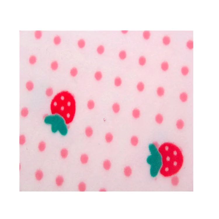 
2021 100% Polyester Custom Pattern Comfortable Coral Fleece Fabric for Baby Blanket 