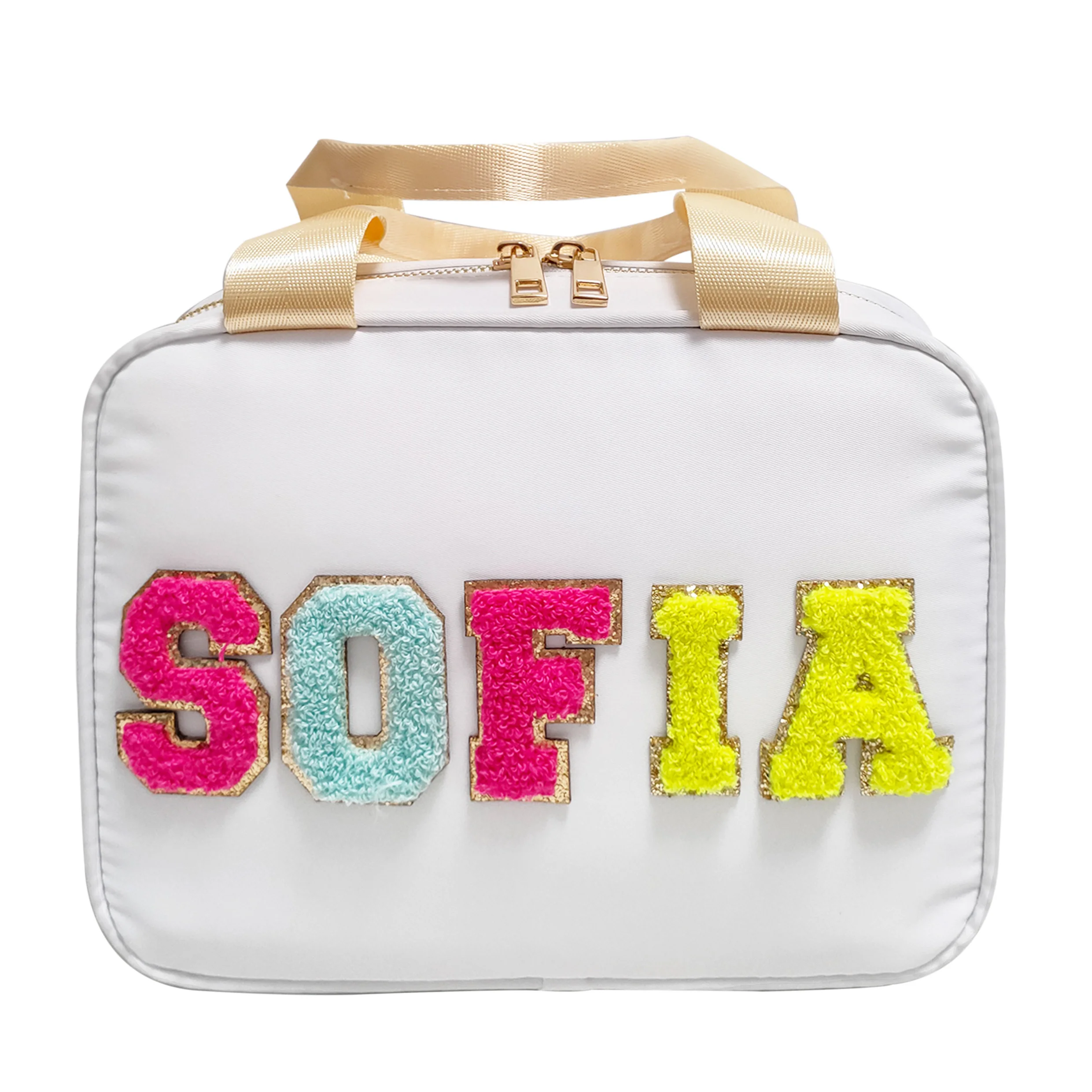 Stoney Clover Customized Nylon Waterproof Large Capacity Lunch Bag With Handle Outdoor Picnic Handbag  Cooler Lunch Box Kids