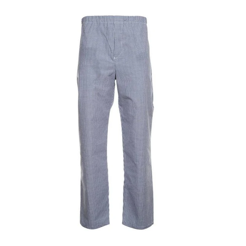 
Professional anti oil chef trousers elastic waist printing kitchen wear hotel men chef pants 