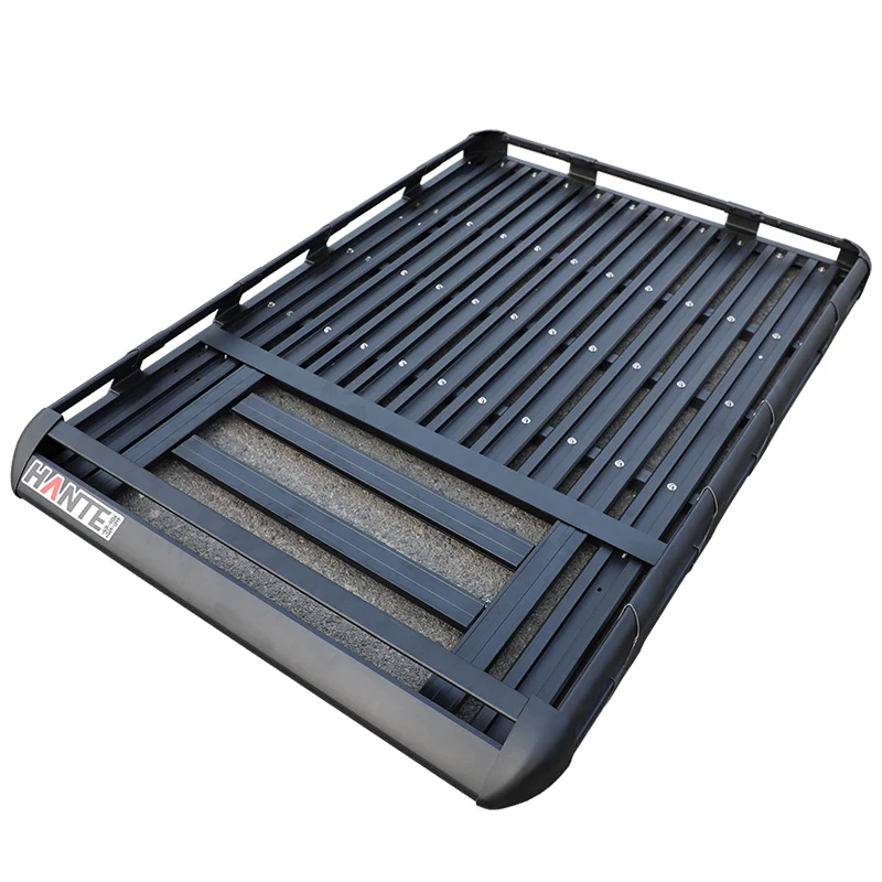 HT-2102-180S плюс двухслойная быть собран из алюминиевого сплава, устанавливаемый на крыше автомобиля стойки для Багажник на крыше внедорожника багажная сетка корзина