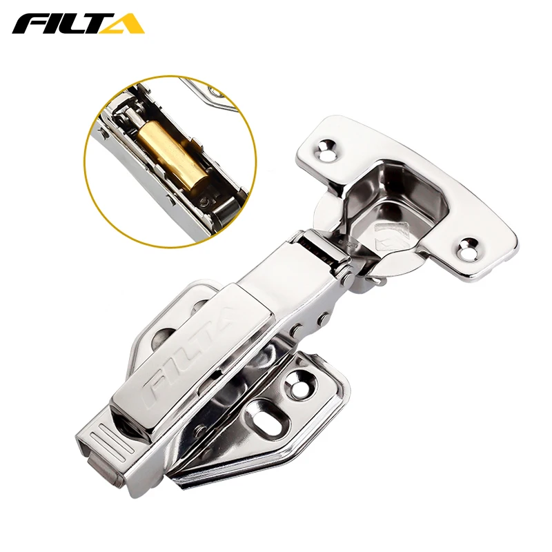Filta 35mm Cup Hydraulic Soft Closing Stainless Steel Furniture Cabinet  Hinge (62349859434)