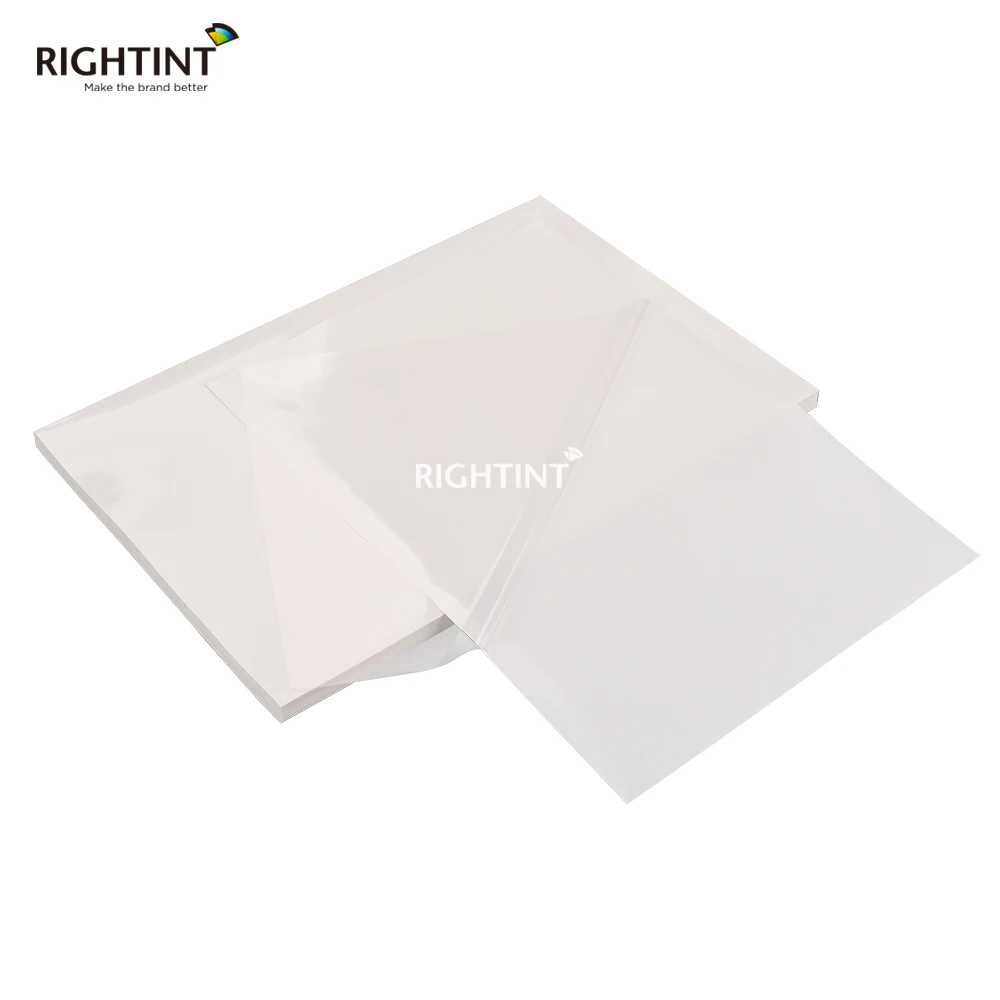 50mic HP Indigo Vinyl Printed Sticker Indigo Transparent BOPP Self-Adhesive Label Paper