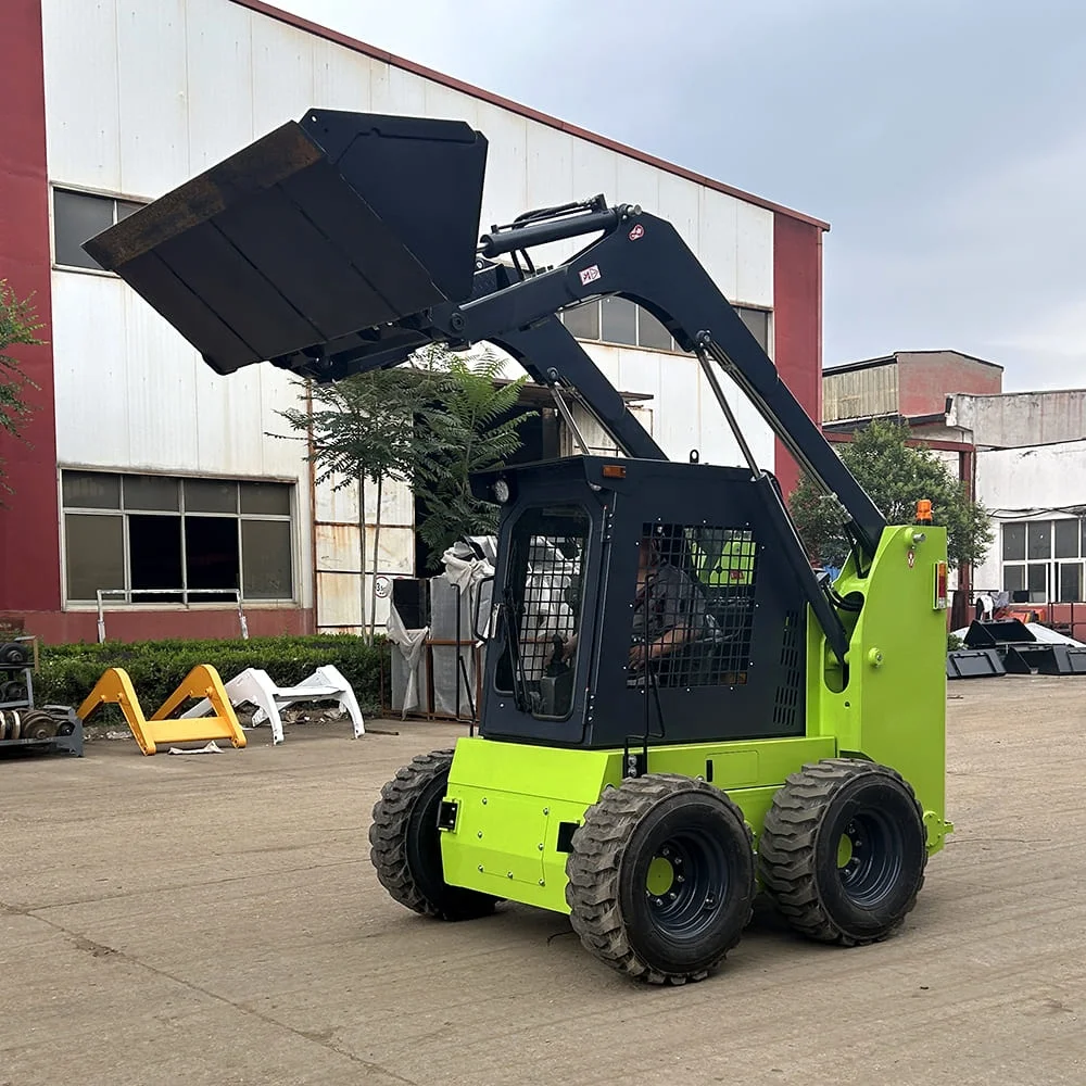 china diesel tyre skid steer attachments farm crawler track skid loaders on tracks for sale