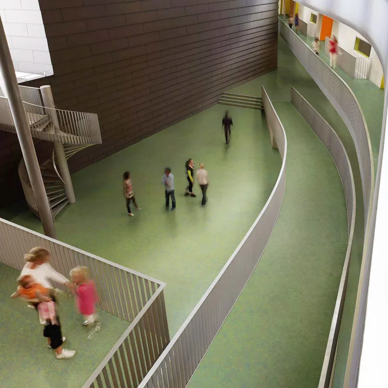 Medical Grade Commercial 2.0 Thickness Vinyl Flooring Sponge Easily Bent Stone Look Pvc Homogeneous Plastic Vinyl Flooring