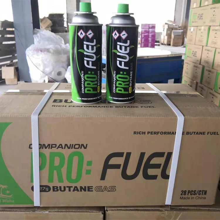 Effective 190-250g Butane Gas Refill Portable Butane Fuel Canister For Camping And Butane Gas Cartridge