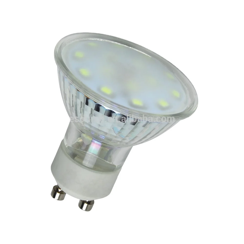 220 и 12 В 3,5 Вт CRI>90 GU10 стеклянный Светодиодный прожектор SMD2835