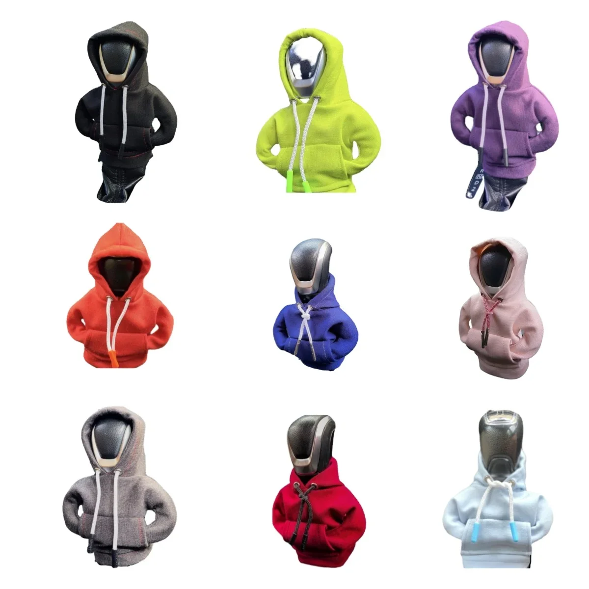 Car Gear Shift Knob Shirt Sweater Change Lever Cover Sweatshirt