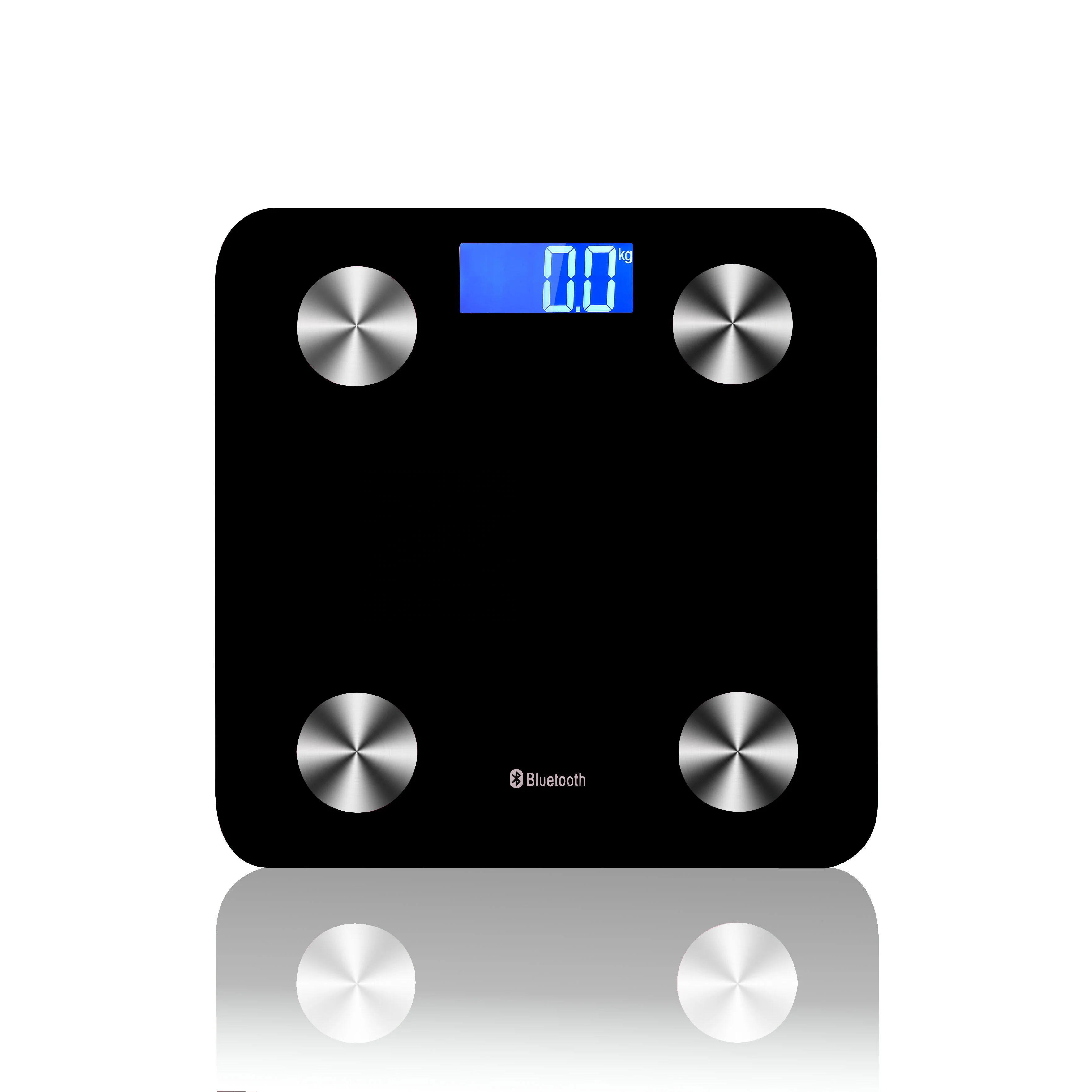 Accept custom order comper  body fat muscle water scale led display digital bathroom weighing body scale