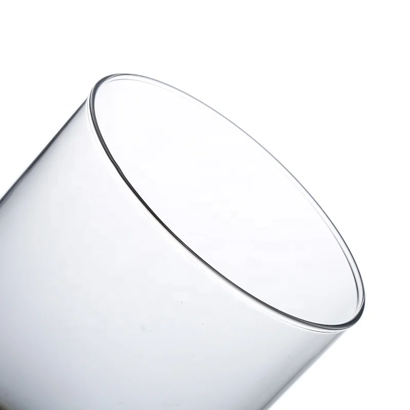 DIY Transparent Blown Glass Flower Cover Micro Landscape Tabletop Decorations for Garden House Jar