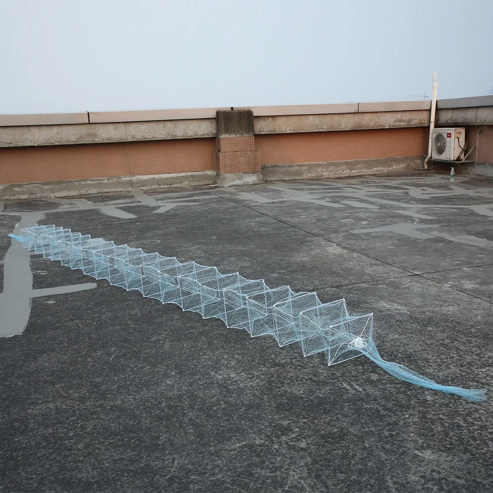 New Products Nylon PE Mesh Aquaculture Trap Multifilament Net Fishing Cage