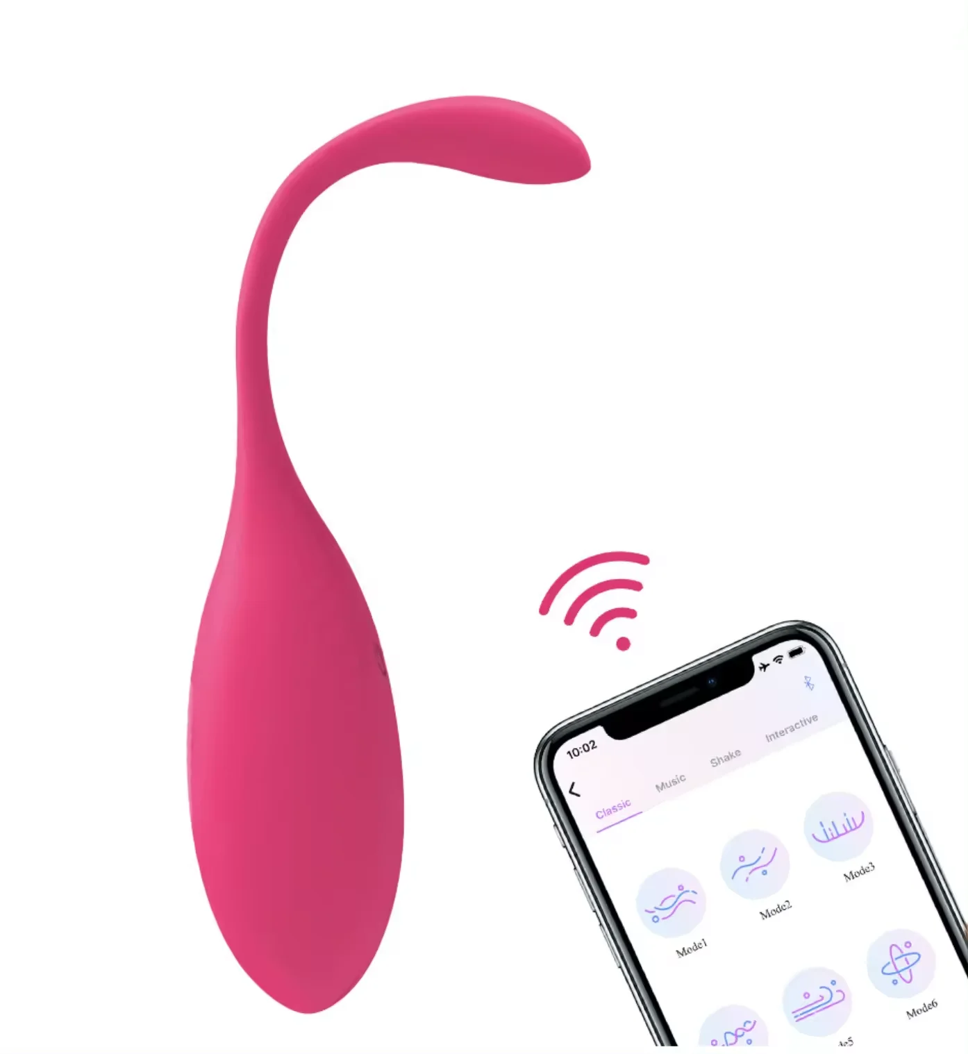 USB Charging 9 Frequency Phone APP Remote Control Love Egg G Spot Vibrator Egg For Female