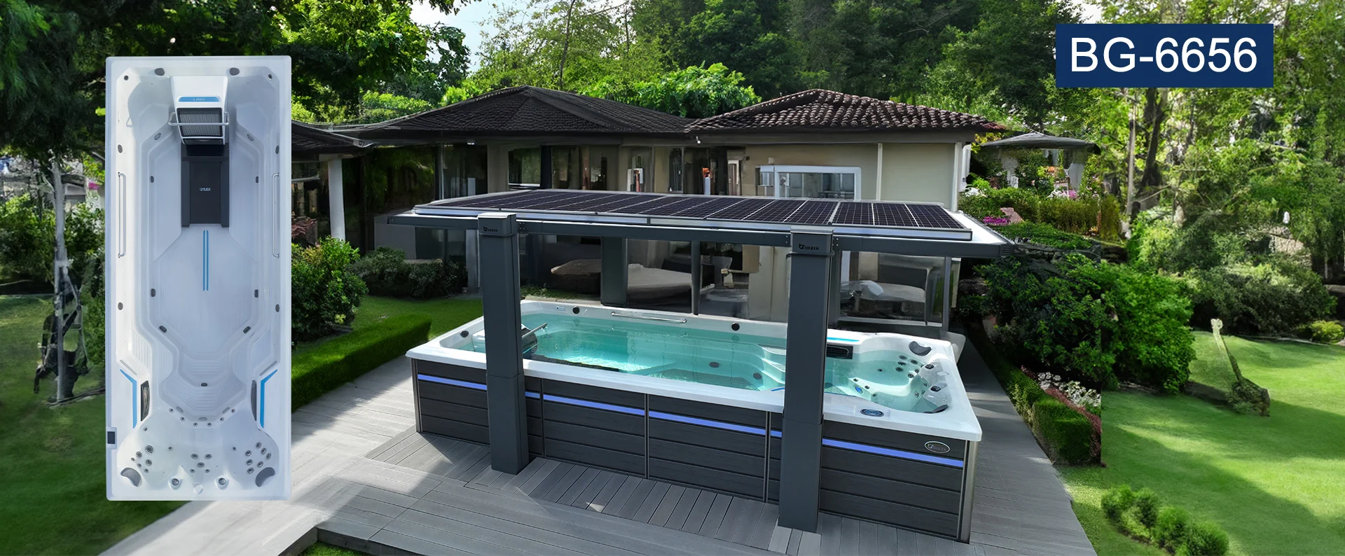 outdoor yacusi pool swim spa endless pool with swimming training system jakuzzy outdoor pool