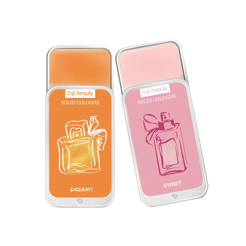 Oem High Quality Luxury Designer Private Label Pocket Portable Woman Long Lasting Fragrances Solid Perfume For Rebranding