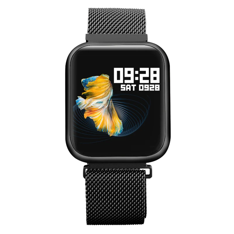 
P80 heart rate blood pressure band sport bracelet IP68 waterproof oxygen Pedometer ce rohs digital smartwatch p80 smart watch 