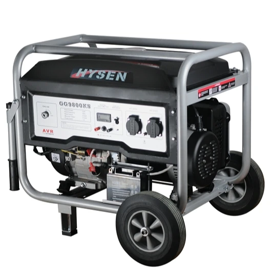 Chinese Manufacture Electric Power Generator 18HP Spare Parts Portable 7500w 8KW Gasoline Generator