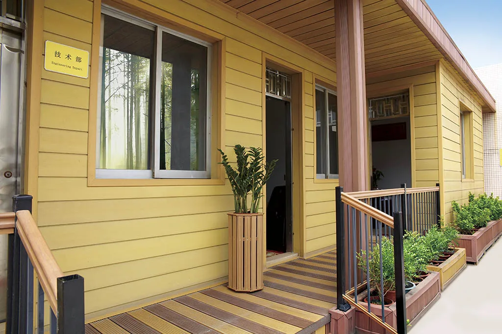 
Big sales WPC Decking accessory wood plastic composite skirting board for outdoor 