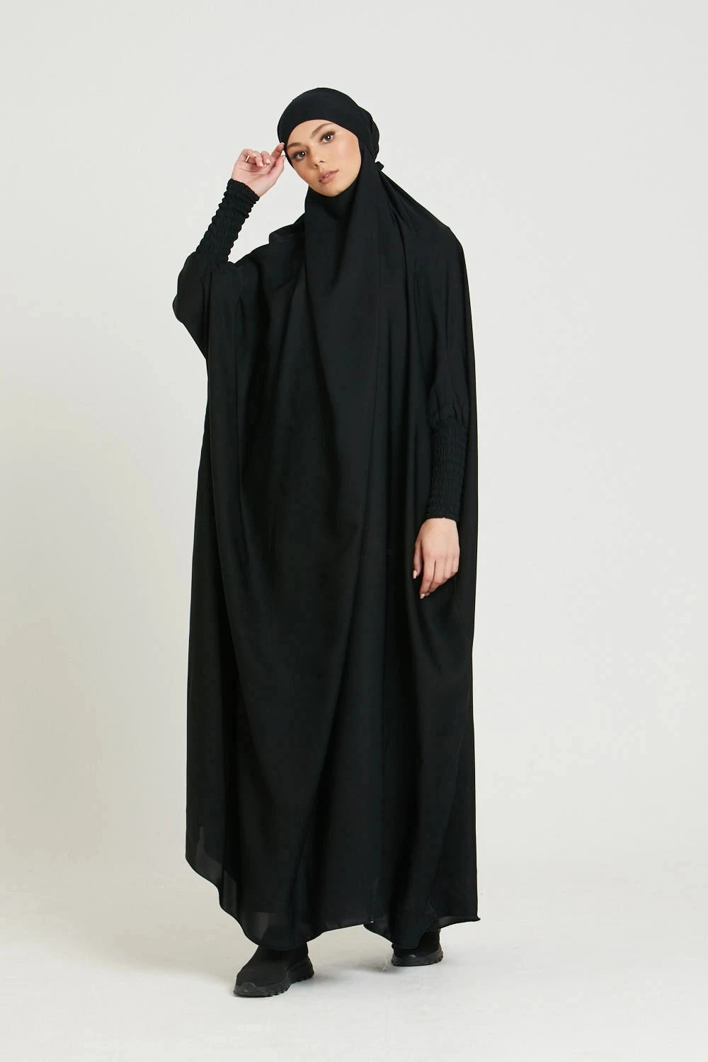 3185 kuwii wholesale manufacturer Well Made Islamic Jilbab Muslim Khimar Niqab Burqa Muslim Jilbab Women Prayer Abaya Clothing