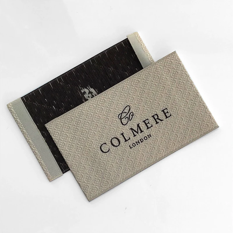 Manufacture Personal Charm Vintage Clothing Polyester Silk Woven Labels For Lingerie