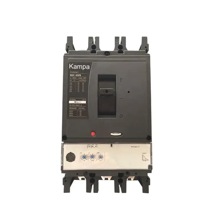 Высокопроизводительный автоматический выключатель kampa NSX MCCB NSX630F в литом корпусе, 3 полюса, 630A