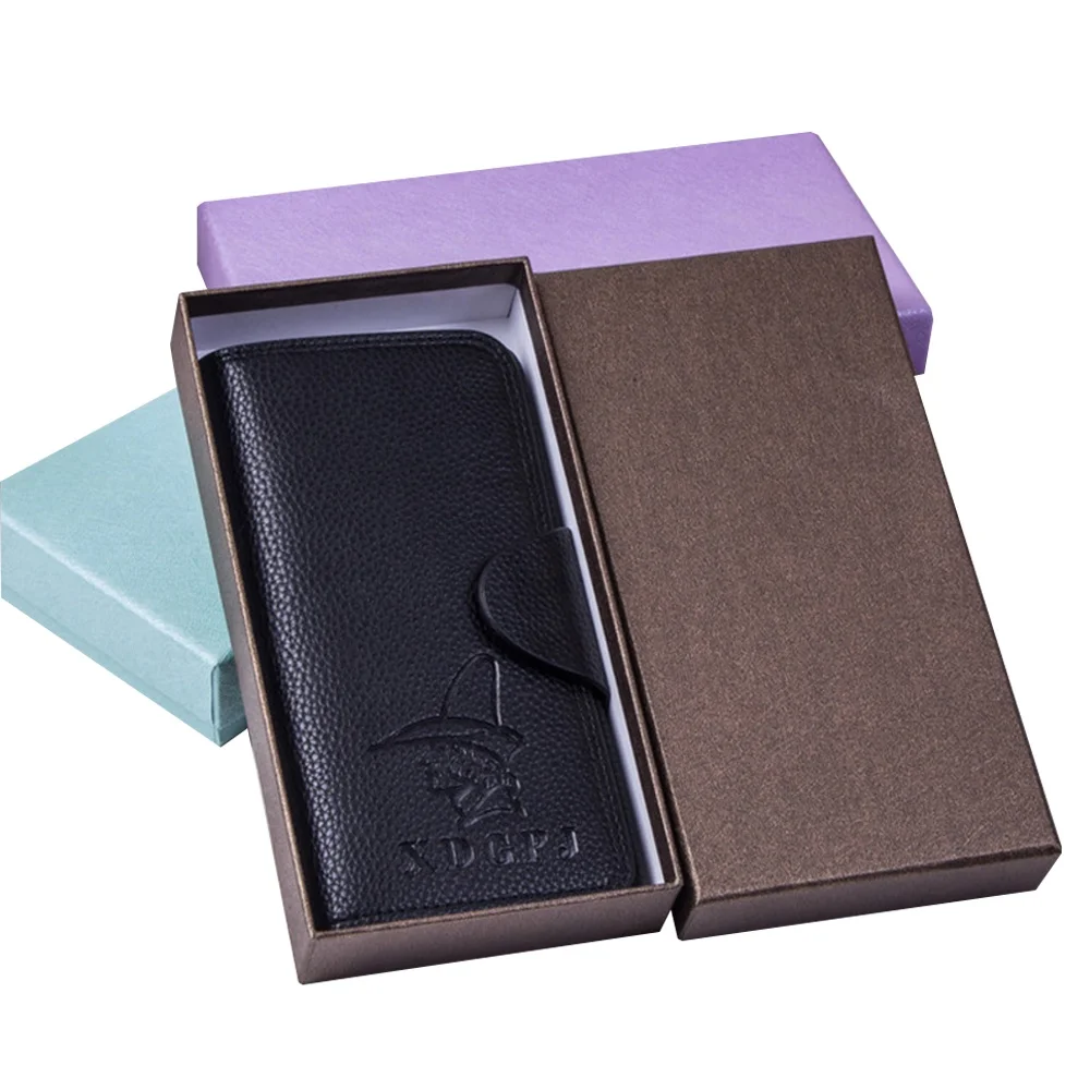 wholesale fancy popular cardboard paper shopping wallet box