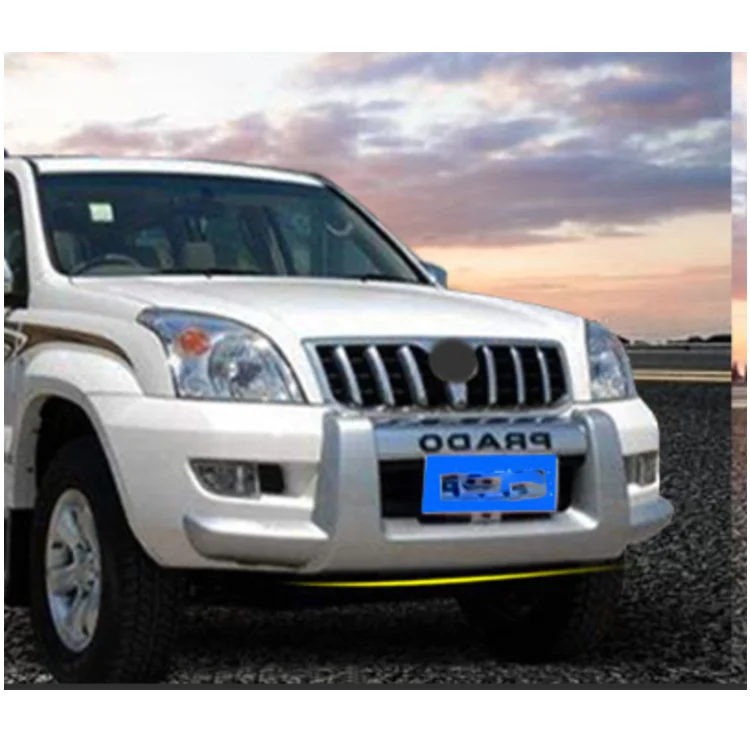 ABS Material Car Front Bumper Guard  For Toyota Prado Lc120 Fj120 Gx120 2003-2009 Exterior Accessories